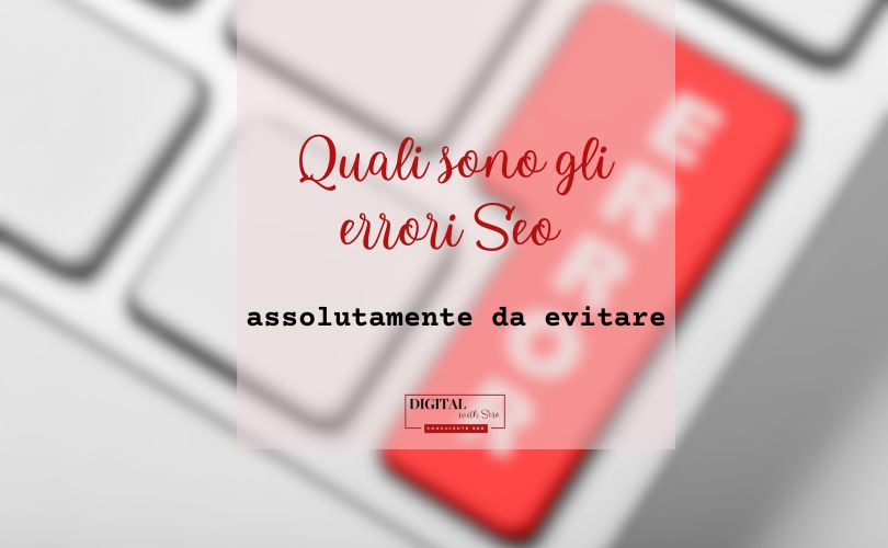 errori seo